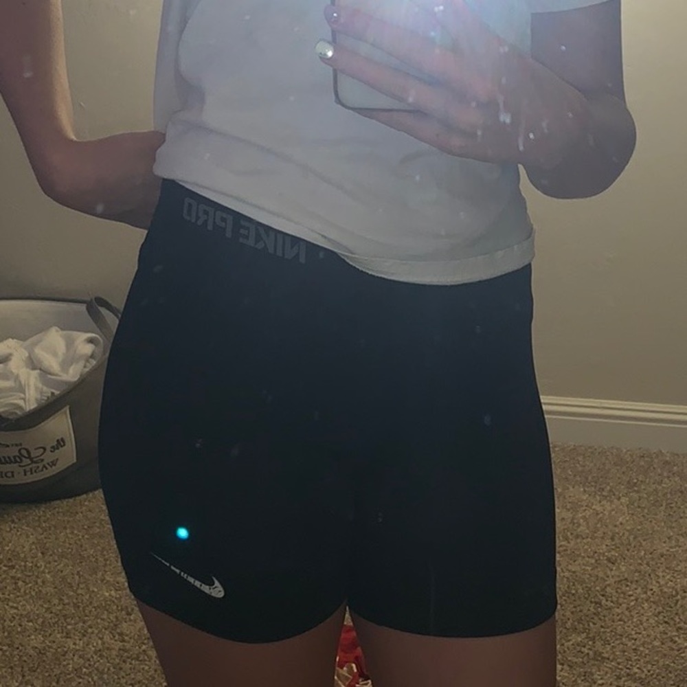 black nike pro spandex